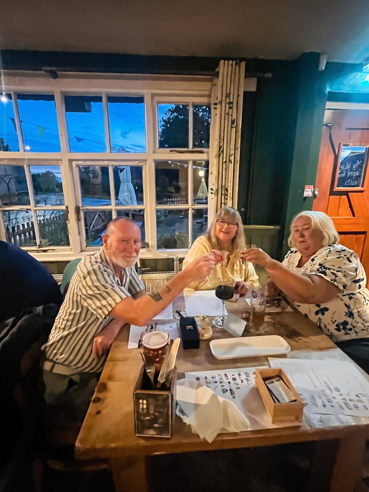 Raising a glass at The Pack Horse