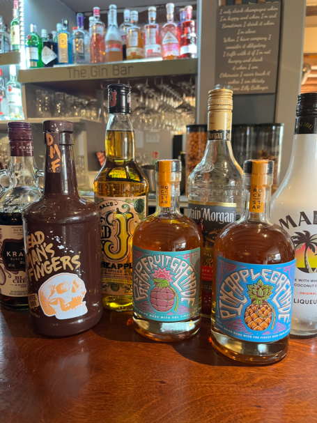 Selection of rums